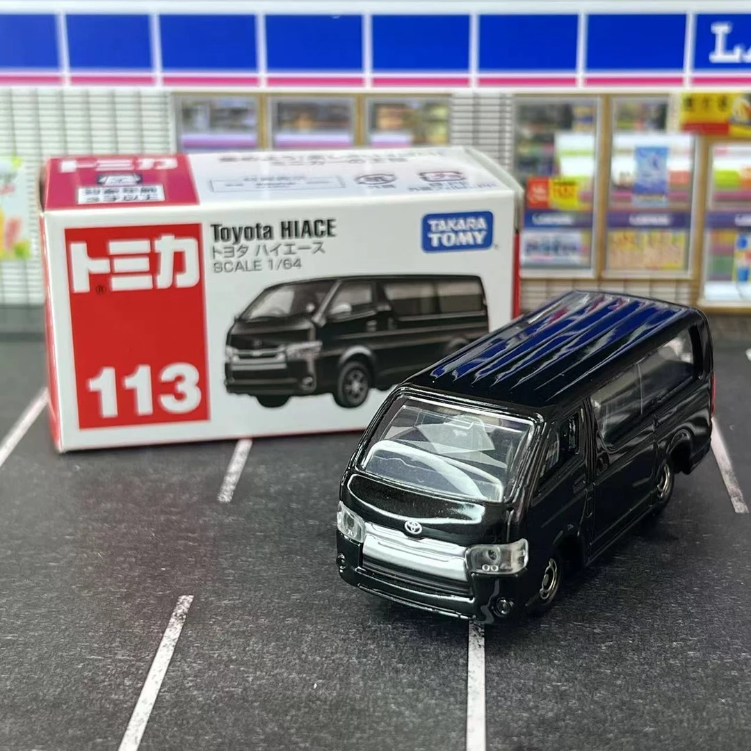 TOMY多美卡合金车玩具仿真车模型SUV/MPV丰田113号海狮货车