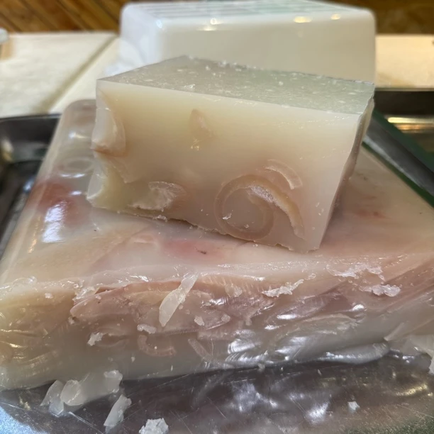 土猪猪皮皮冻无冻精八分熟拌菜炒菜炖菜都好吃