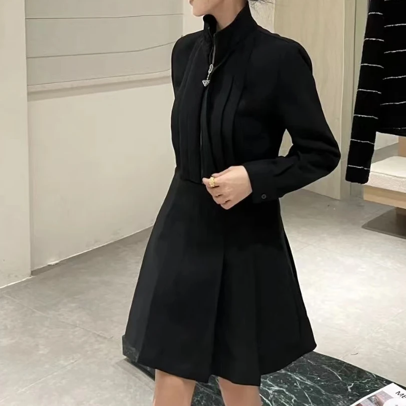 全新未使用 Prada/普拉达 长袖连衣裙/公价24100/40码