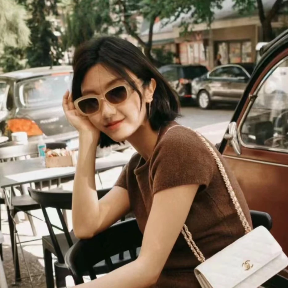 99新 Chanel/香奈儿 徽标太阳镜/140*55*18