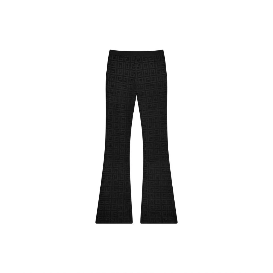 全新未使用 Givenchy/纪梵希 /提花喇叭裤/公价12390/M码