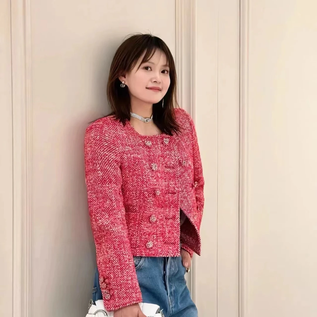 全新未使用 GUCCI/古驰 双排扣长袖休闲夹克/公价22000/42码