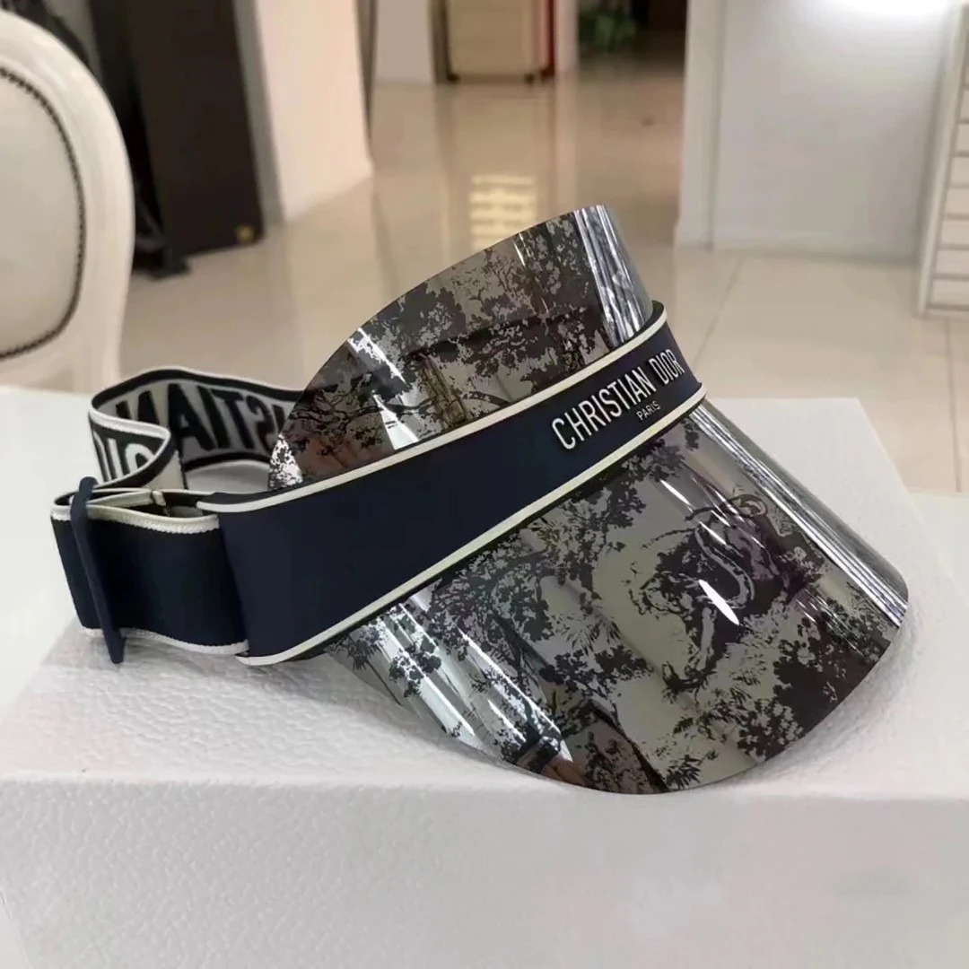 全新未使用 DIOR/迪奥 茹伊印花遮阳帽