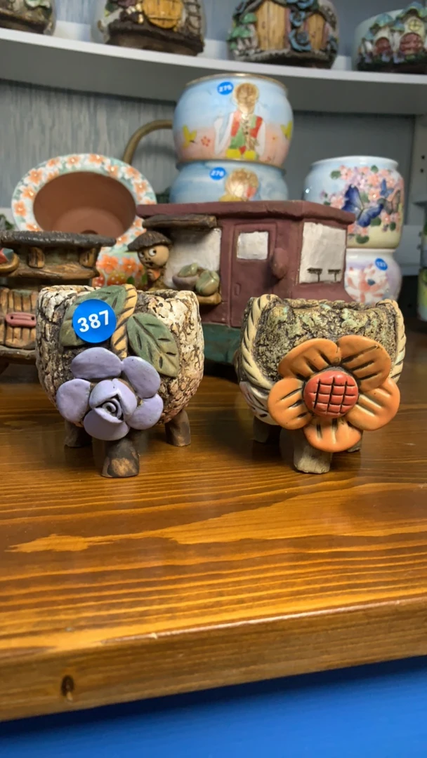 南韩风格小花盆(每个)