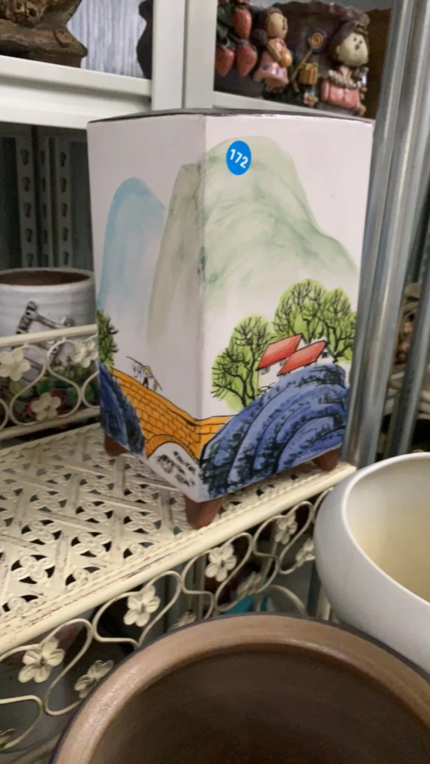 品牌红泥大高方盆