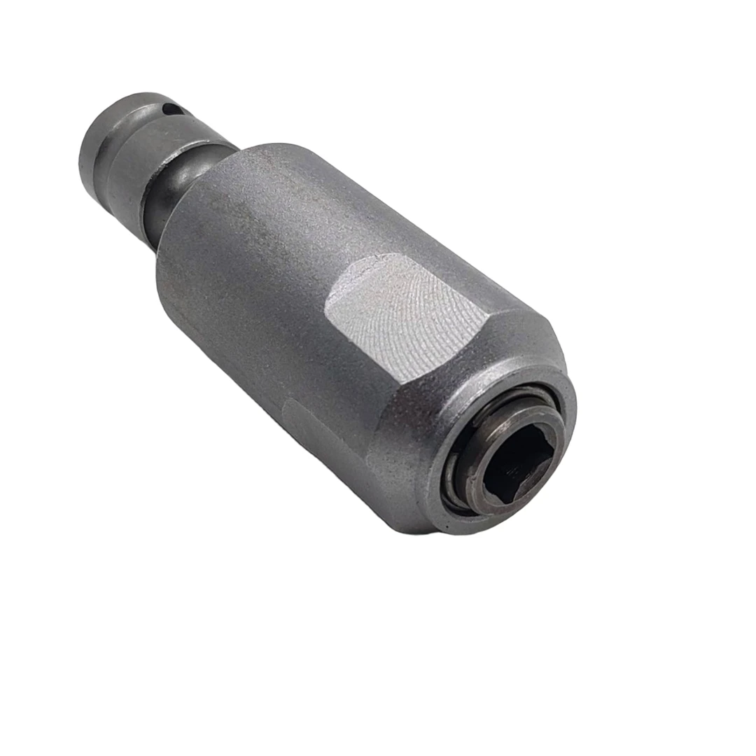 转换头电动扳手变电锤头转换器方柄四坑圆柄两槽钻接头转孔多用途