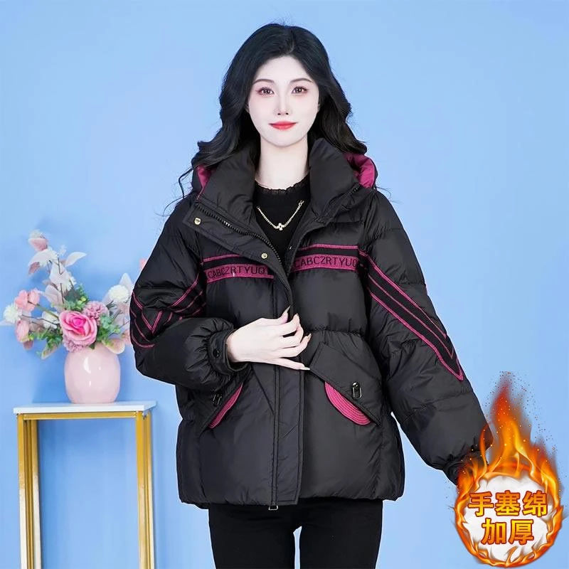 加厚保暖时尚棉服女装2025年秋冬季新款时尚洋气高级感面包服外套