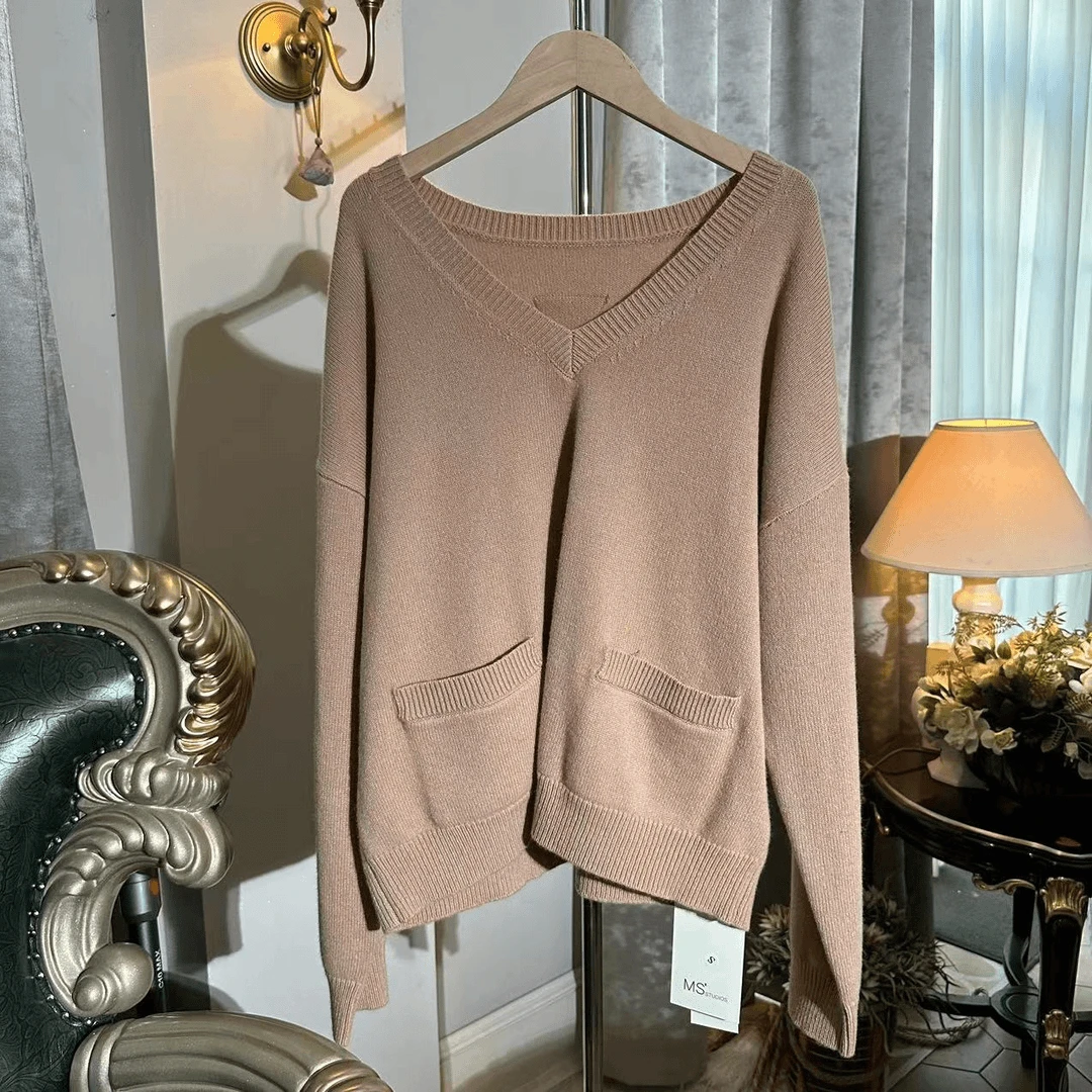 【香肌玉肤】新款时尚舒适气质百搭毛衣SY2406030