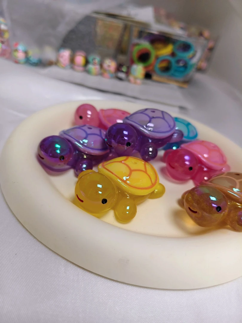 小龟龟(拍一发三)手工Diy配件 手工串珠 手机链 包包链