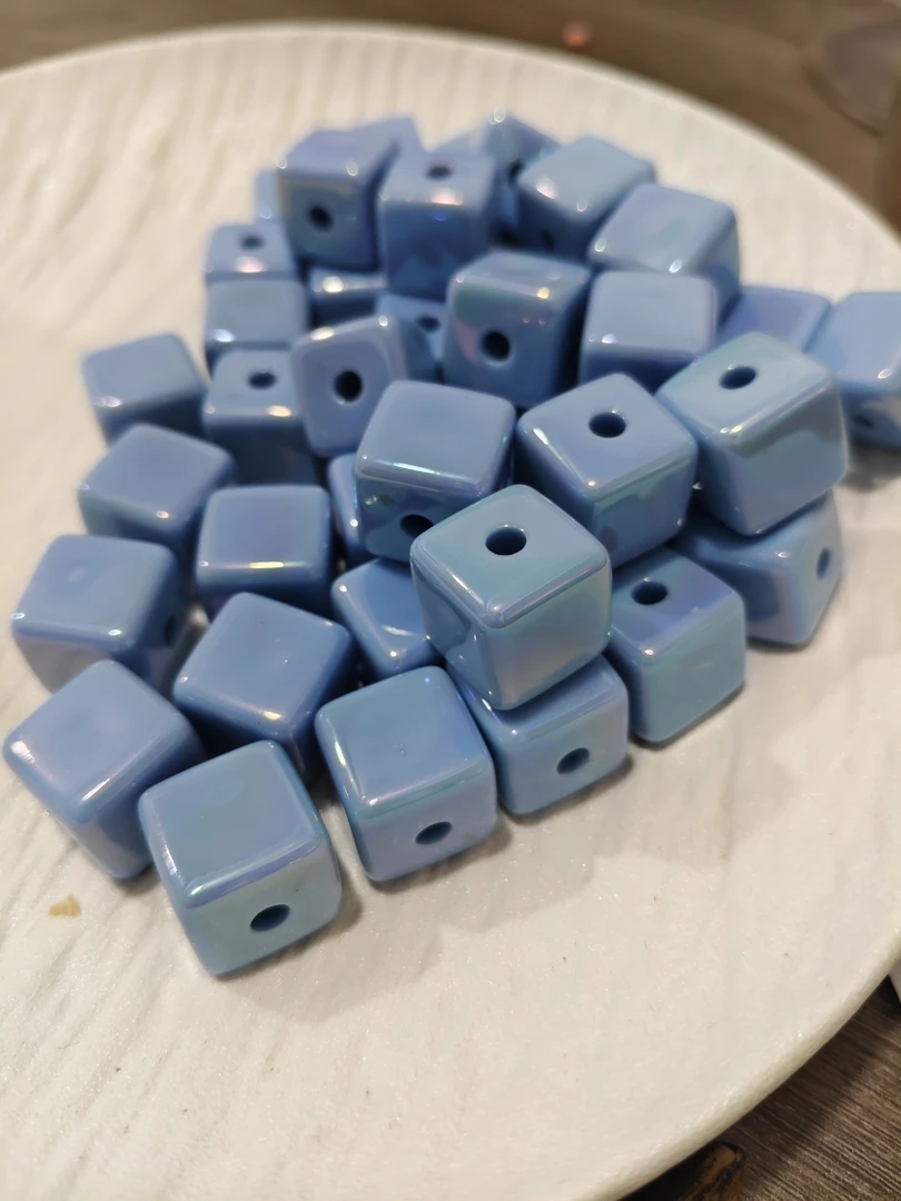 马卡龙方糖（拍一发三）手工Diy配件 手工串珠 手机链 包包链