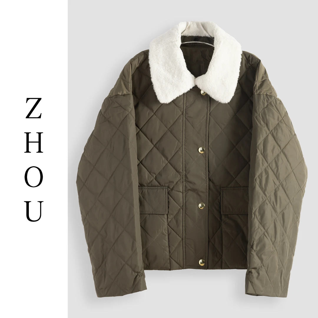 绿色高级感通勤日常时尚外套-18233