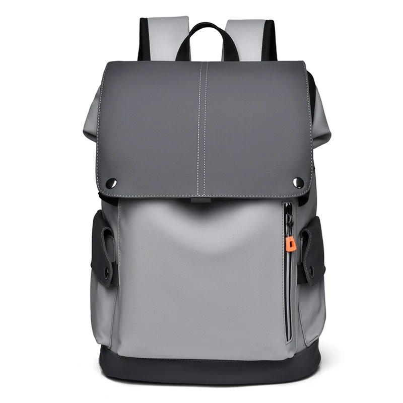 品牌爆款时尚休闲百搭男背包潮流简约轻便双肩包防泼水大容量书包