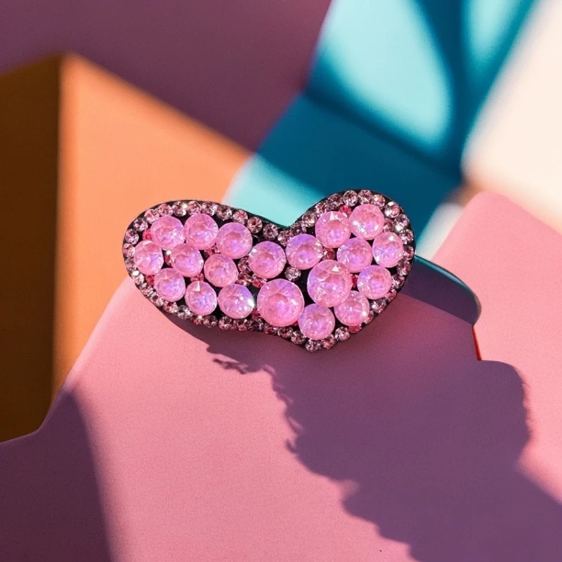 【瑶瑶专属】粉粉爱心发夹