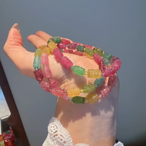 天然碧玺手串（多样性发一）/2478