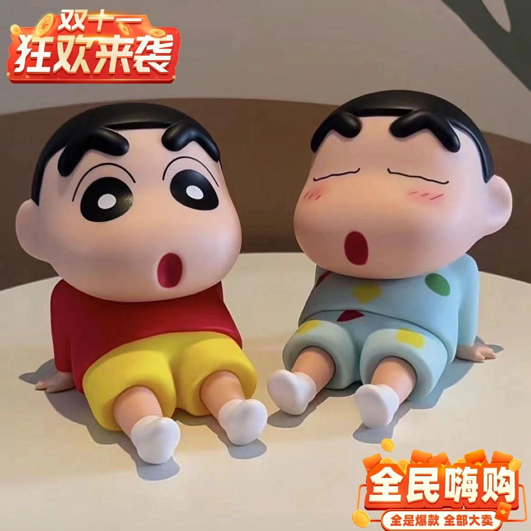 X爆款桌面摆件手机支架 置物礼物卡通手办懒人追剧手机架