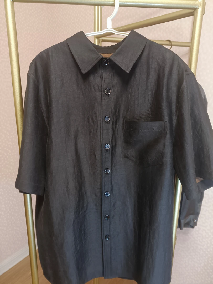 桑蚕丝香云纱，百搭正装男衬衫，男士优选品。