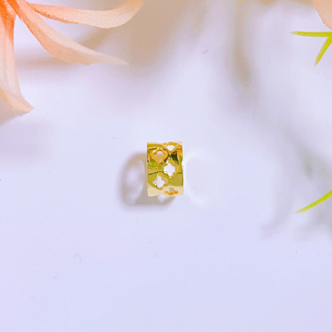 足金999 5G工艺 亮面万花筒小蛮腰黄金吊坠