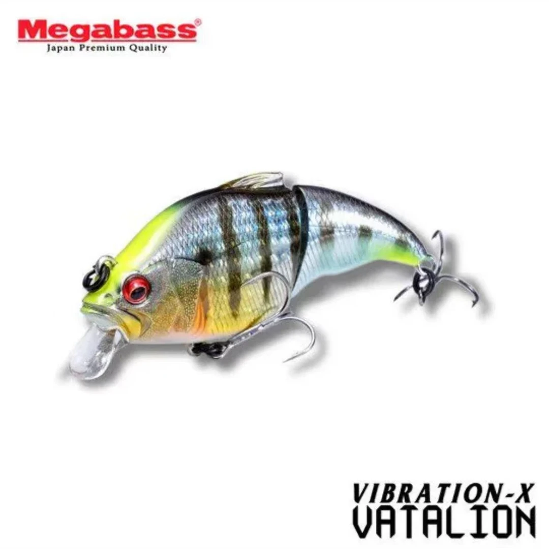 Megabass日本VIBRATION-X VATALION双节鱼路亚饵颠泳VIB缓沉/缓浮