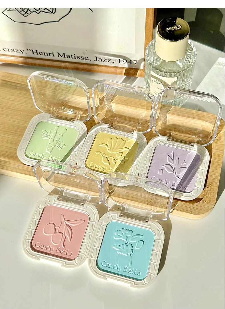 Candy Bella纯欲五色腮红防水防汗学生党新手友好细腻便携