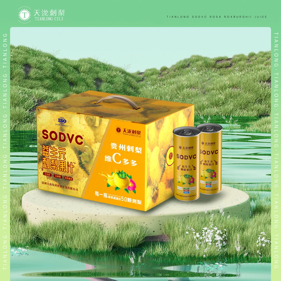 天泷刺梨益生元sodvc维C果汁健康饮料