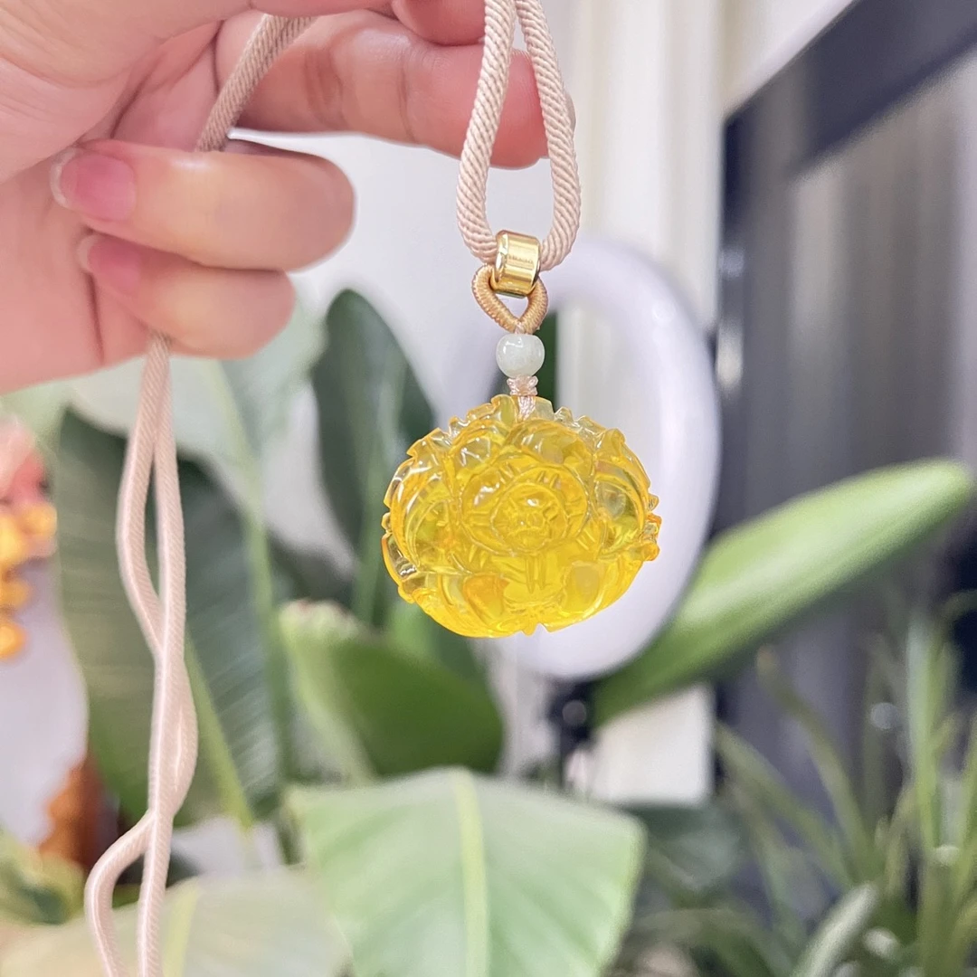 蜜蜡牡丹花 多样性发货-606007