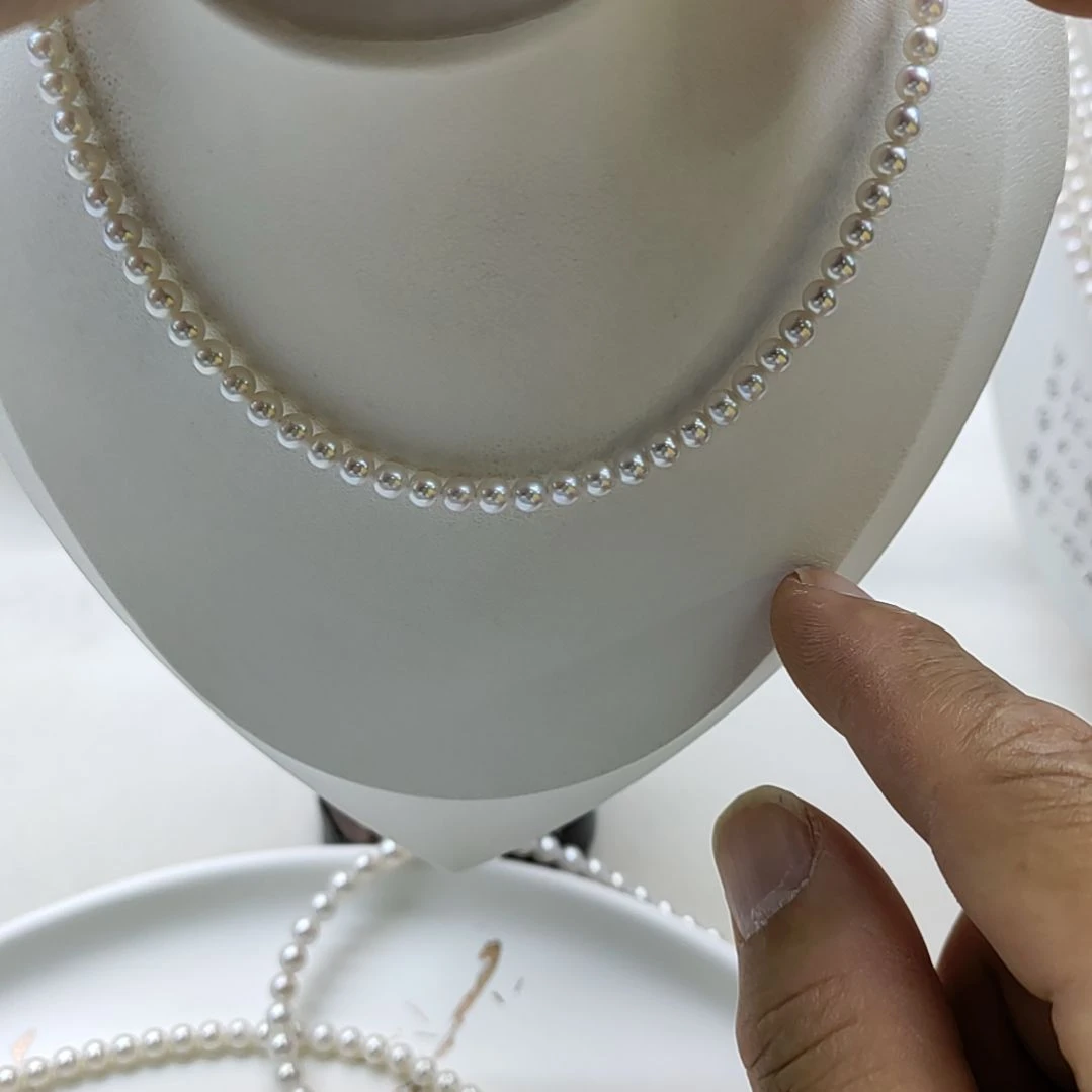 【闪购商品】淡水珍珠颈饰18K金镶嵌七*维