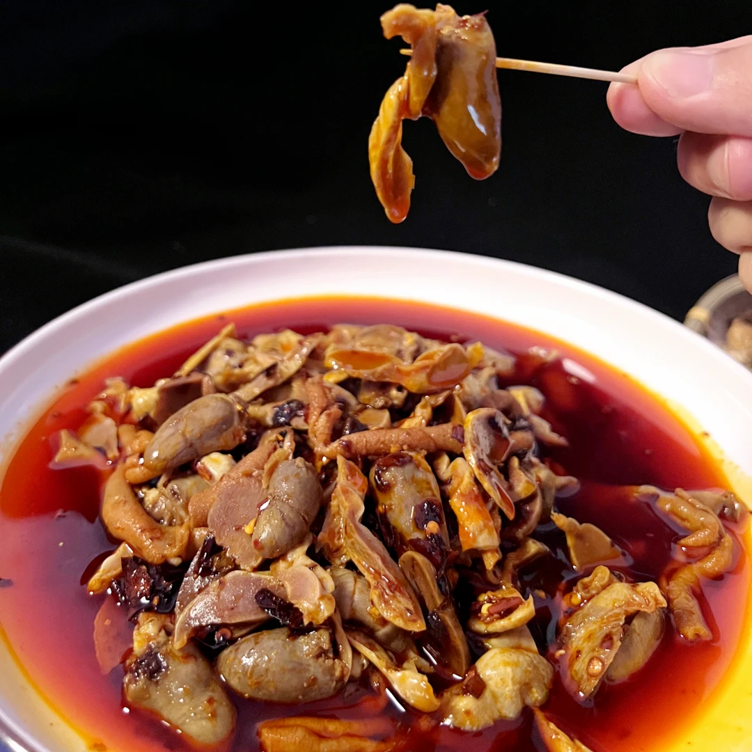 【鸡杂下饭无敌】千味阁丰都名小吃麻辣鸡杂开袋即食500克