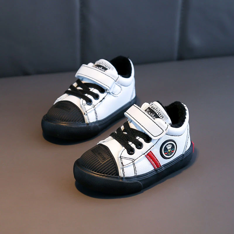 【18-23码】蜡比小星秋冬季加绒1-3岁宝宝保暖冬鞋男女幼童学步棉鞋