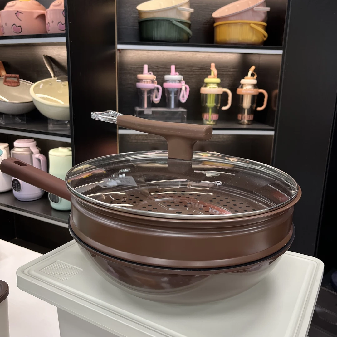 【主播甄选】新款家用勾夏大汤灶可立盖手把不粘易清洗大容量带盖