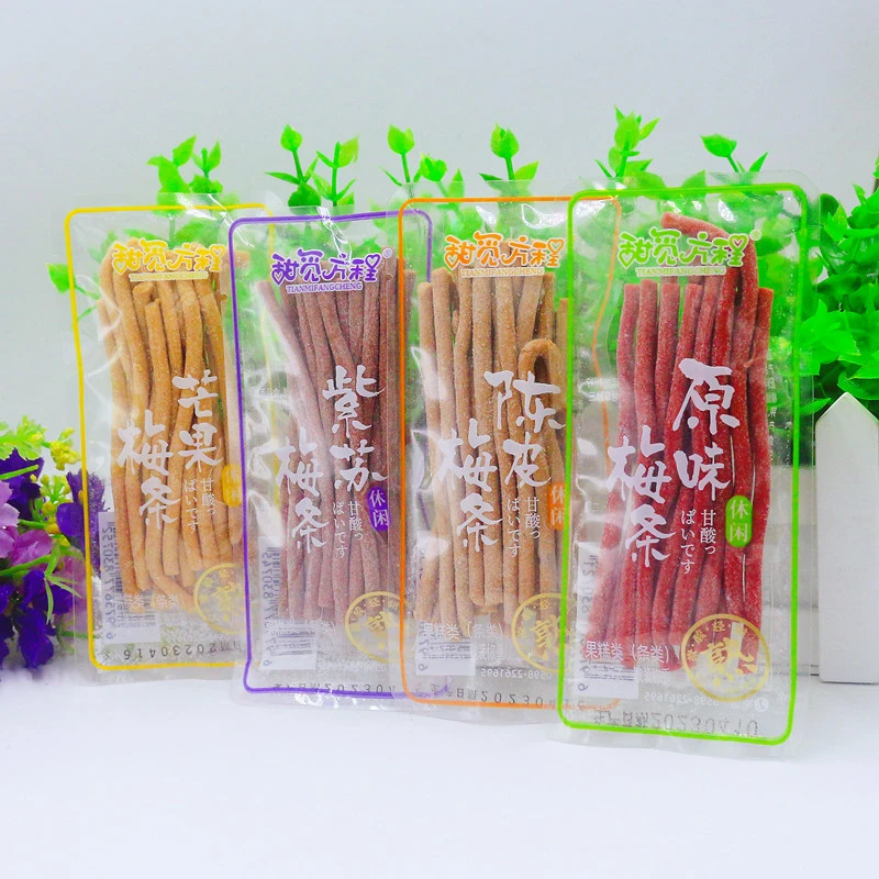 甜觅方程酸梅条原味话梅条芒果紫苏陈皮果干小吃蜜饯梅子网红零食