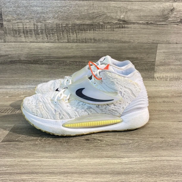 95新43码 耐克 kd14 白色 中帮篮球鞋