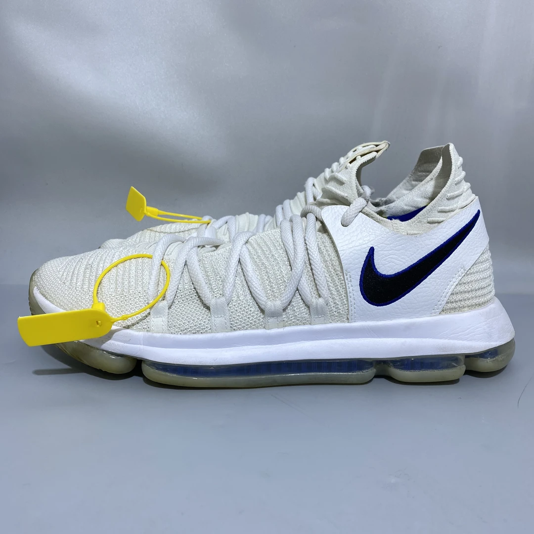 46码 耐克 KD10 白色 低帮实战篮球鞋