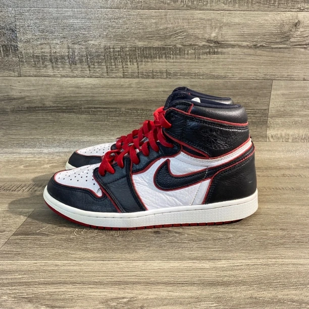 9新42.5码 aj1 黑红 高帮篮球鞋