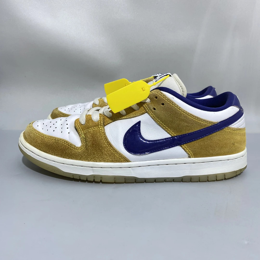 43码 耐克 dunk 湖人配色 紫金 低帮板鞋