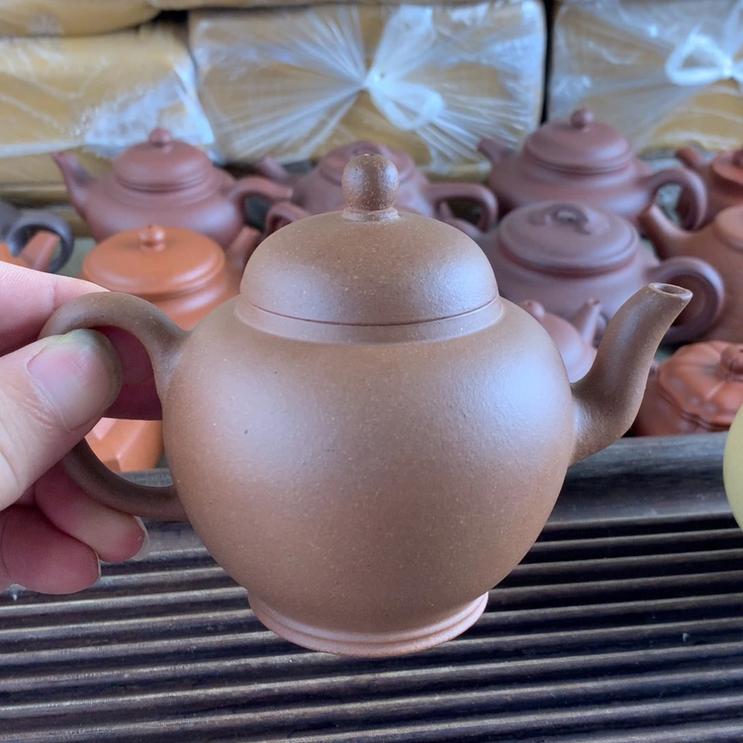 紫砂茶壶深井老段泥