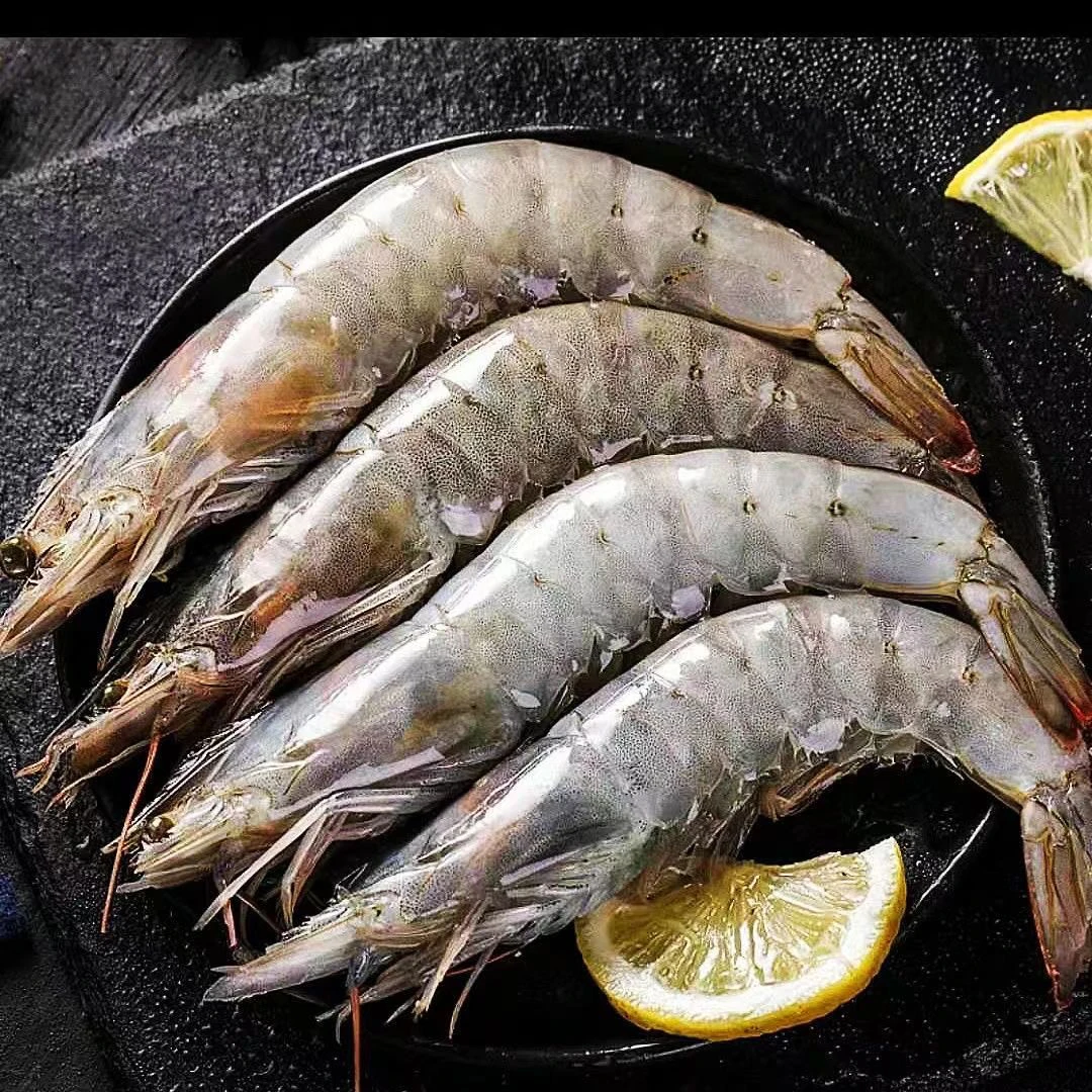甄选鲜活盐冻海水大虾3.3斤/盒肉质营养鲜嫩冷冻速冻超大鲜美产品