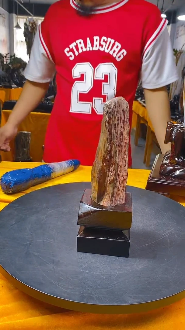 【闪购商品】硅化玉珠宝奇石合金1