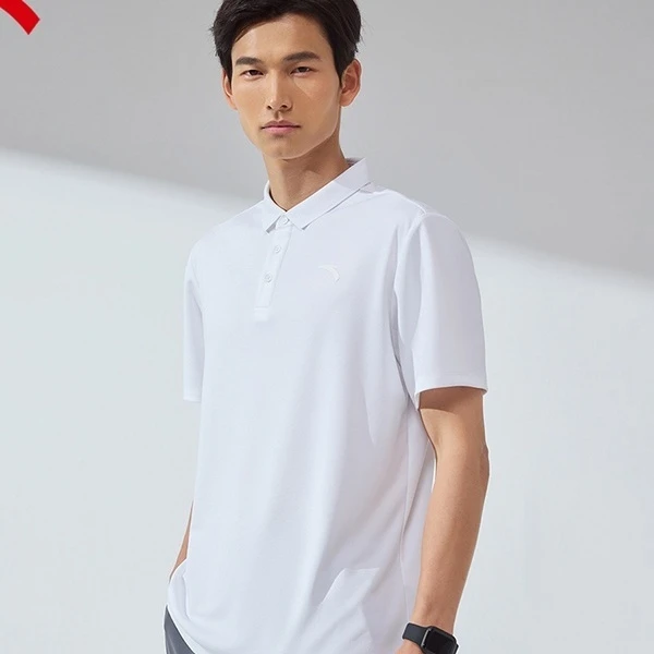 【王哥福利专属】安踏速干T丨男士短袖POLO衫男夏季新款吸湿透气