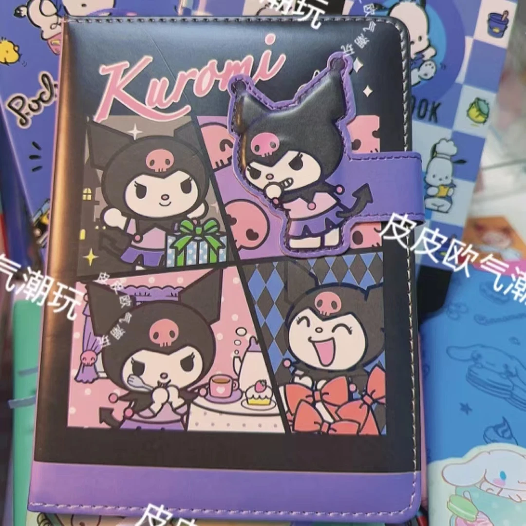 Coco酱卡通帕恰狗三丽欧磁扣本记事本可爱少女横线彩页kt猫笔记本