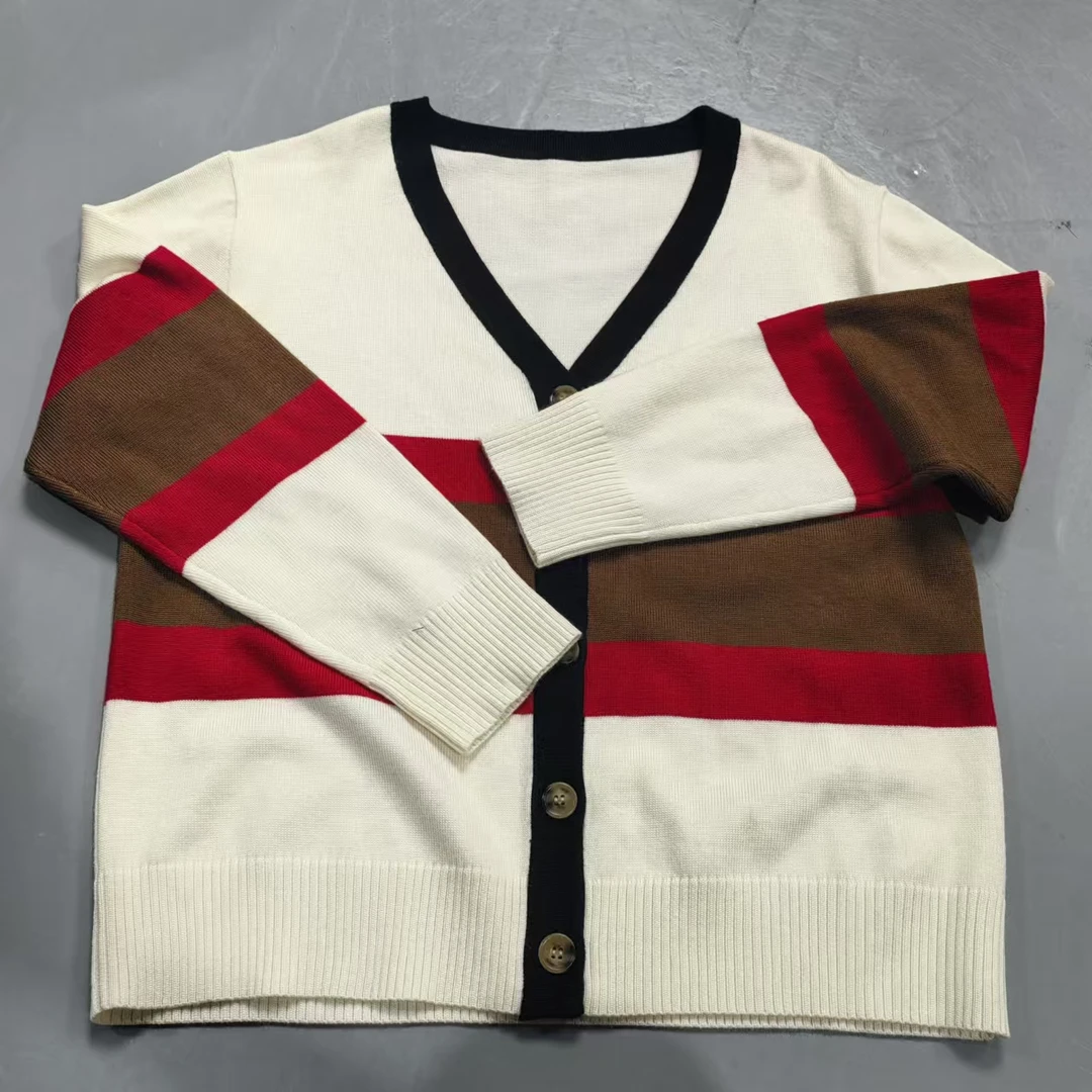 【南油玲姐】白色针织衫MY826