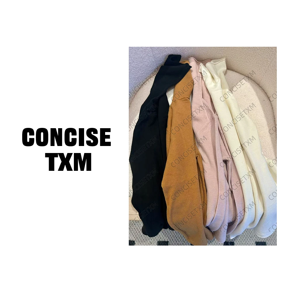 【唐小木】西柚打底堆堆领秋冬百搭气质长袖打底衫 S0725