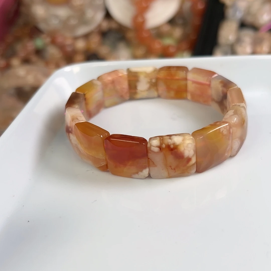 玛瑙/玉髓珠宝半成品未镶嵌*️*