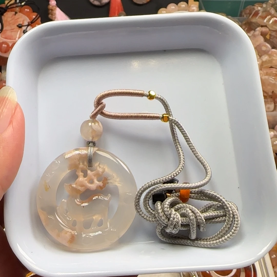 玛瑙/玉髓珠宝半成品未镶嵌