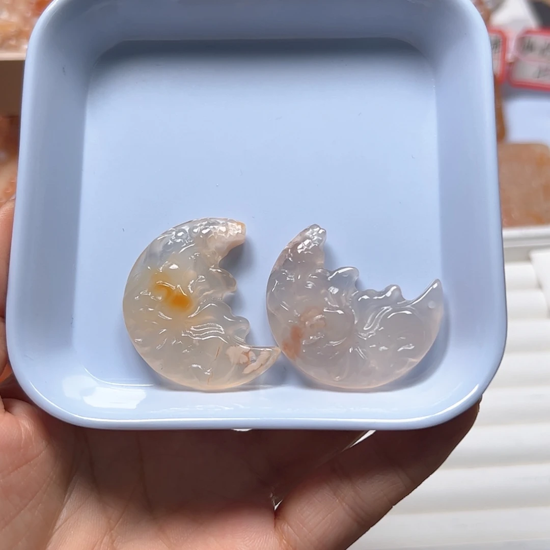 【闪购商品】玛瑙/玉髓珠宝奇石未镶嵌妮***✨