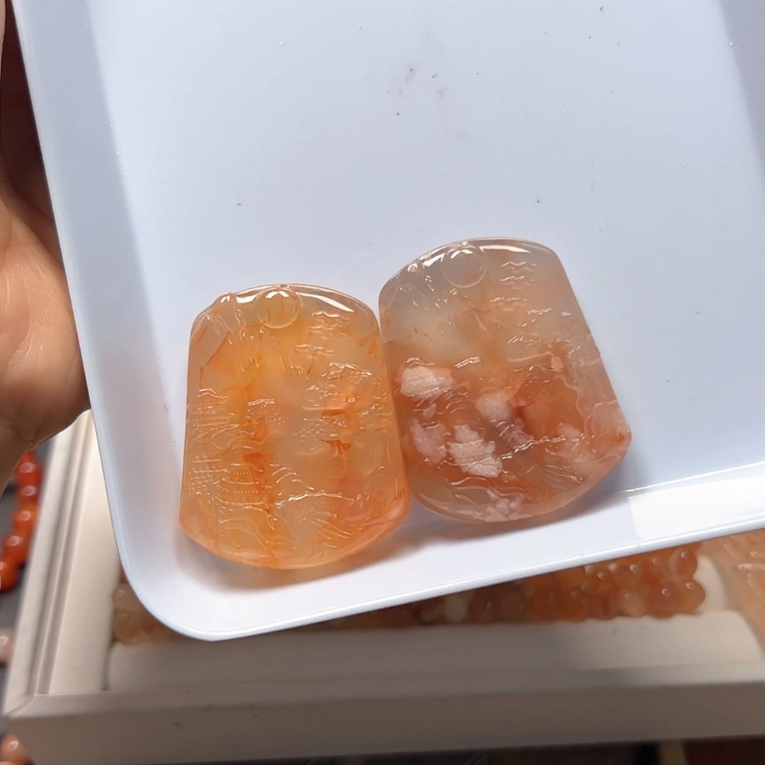 【闪购商品】玛瑙/玉髓珠宝半成品未镶嵌酒**醒