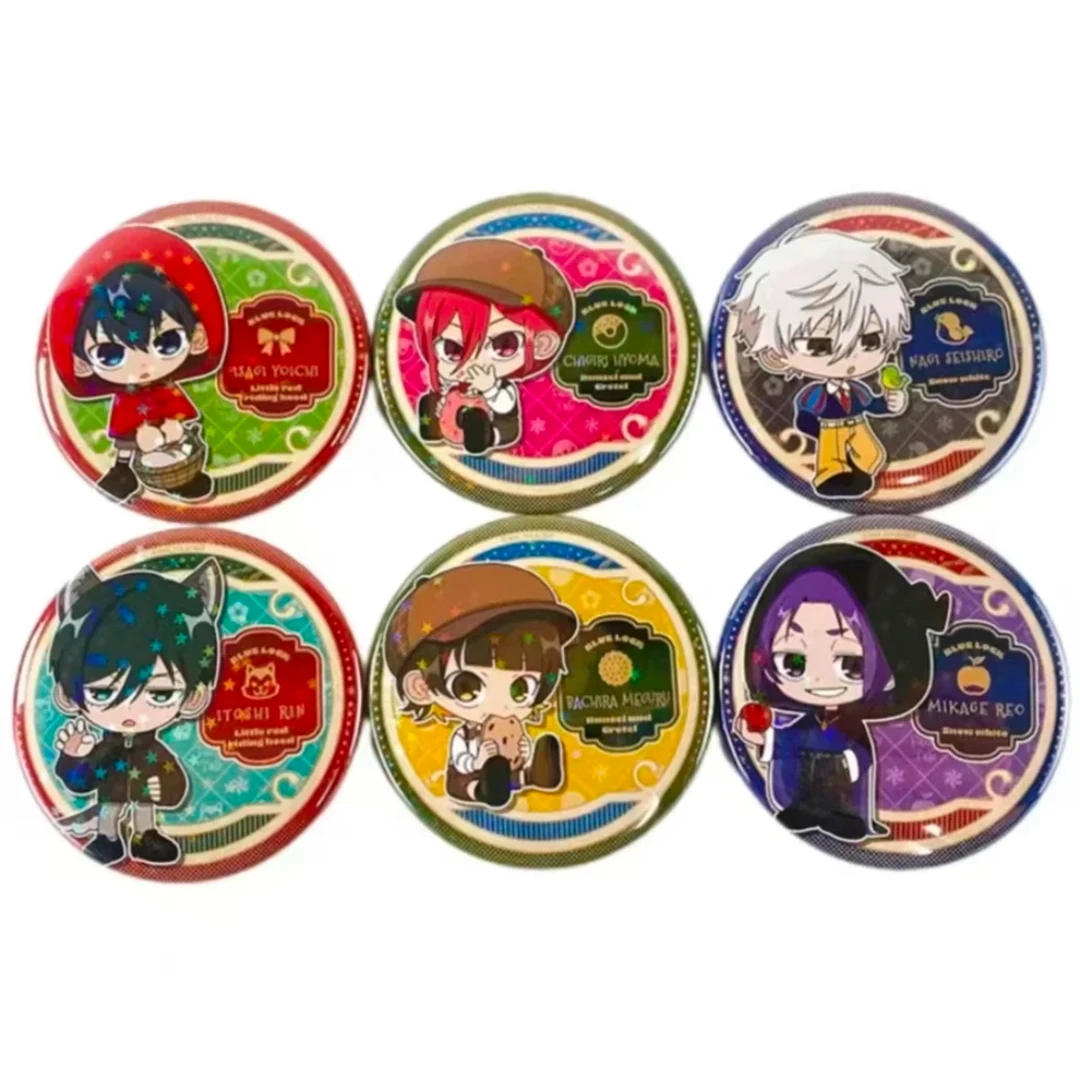 【蓝色监狱】蓝锁暗夜童话Q版闪吧唧徽章收藏盲盒（默认代拆）