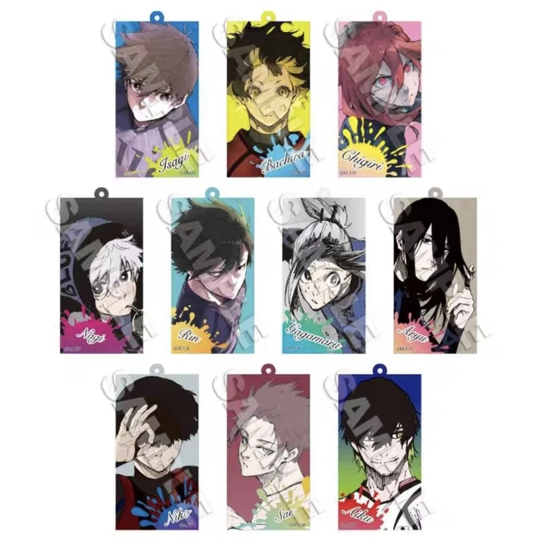【蓝色监狱】蓝锁muzzle原画亚克力方挂件收藏盲盒（默认代拆）