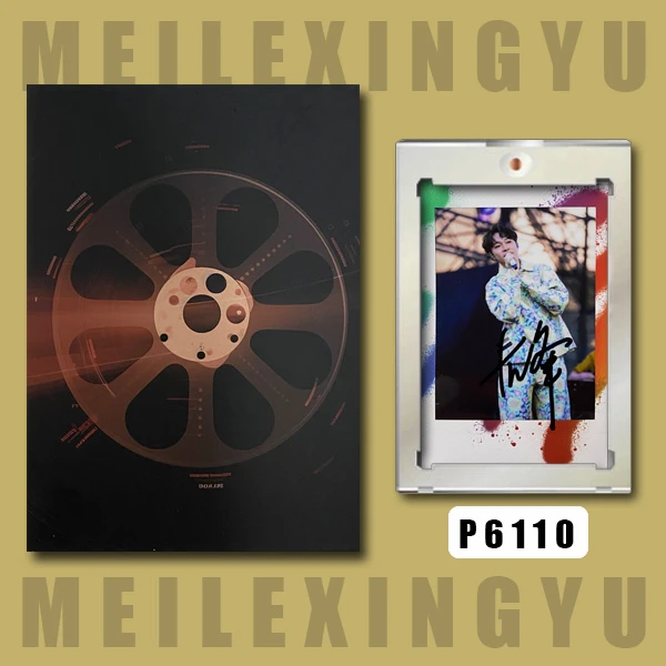 P6110【吴青峰 】正品拍立得照片 涂鸦