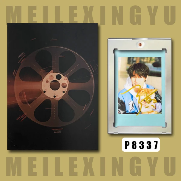 P8337【张真源】正品拍立得照片 蓝边