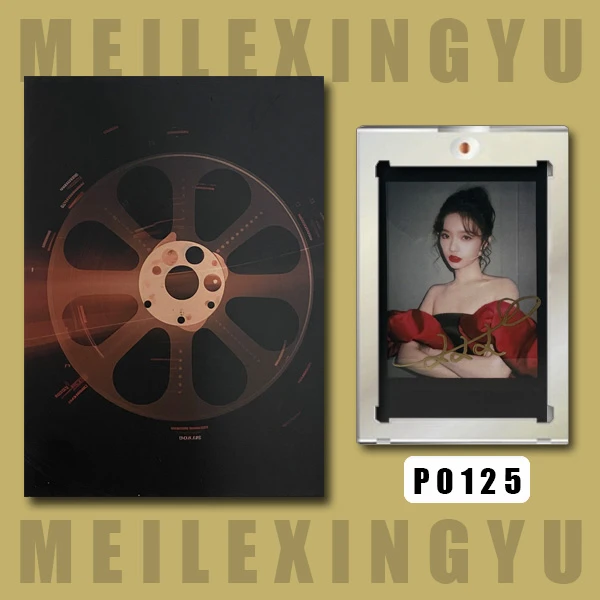 P0125【林允 】正品拍立得照片 黑边